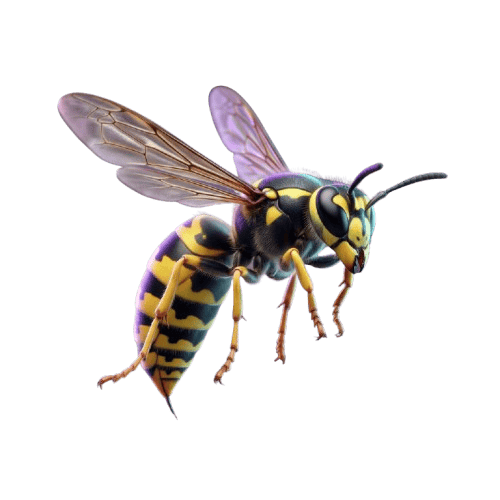 Guêpe commune (Vespula vulgaris) — Destruction de nids de guêpes et frelons à Paris et Île-de-France par Kosmos 3D